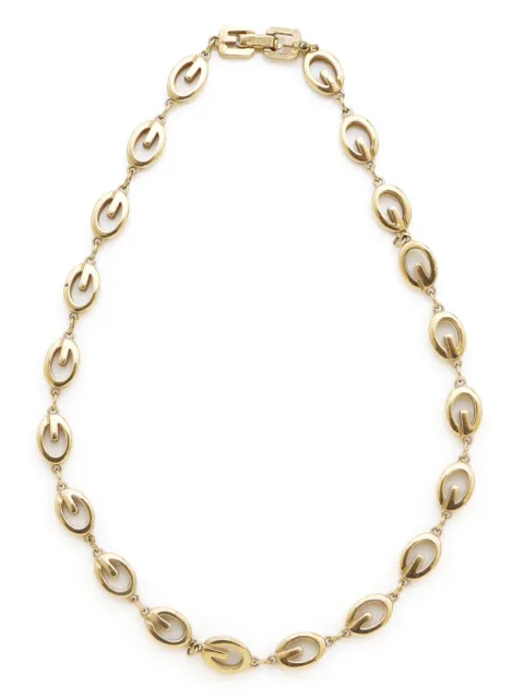 Givenchy Pre-Owned 1990-2000s G necklace