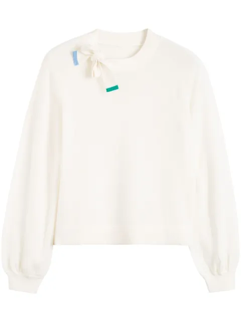 Chinti & Parker knot-detail sweater