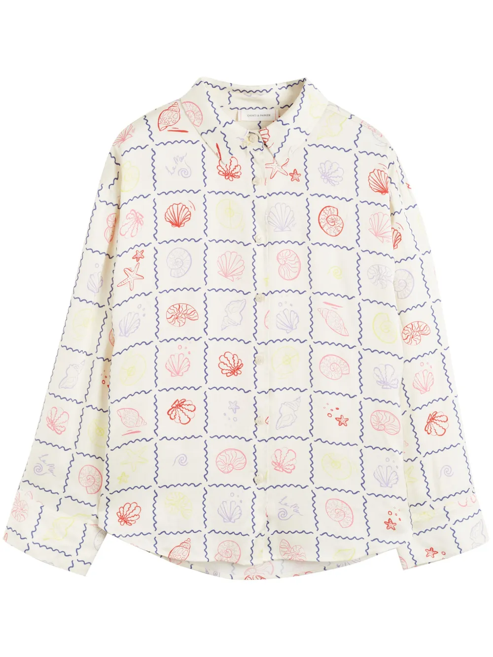 La Mer-print shirt