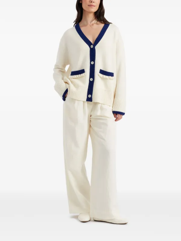 Chinti & Parker Nautical Cardigan | Neutrals | FARFETCH