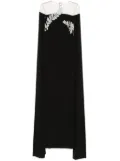 CRISTALLINI Kassandra maxi dress - Black