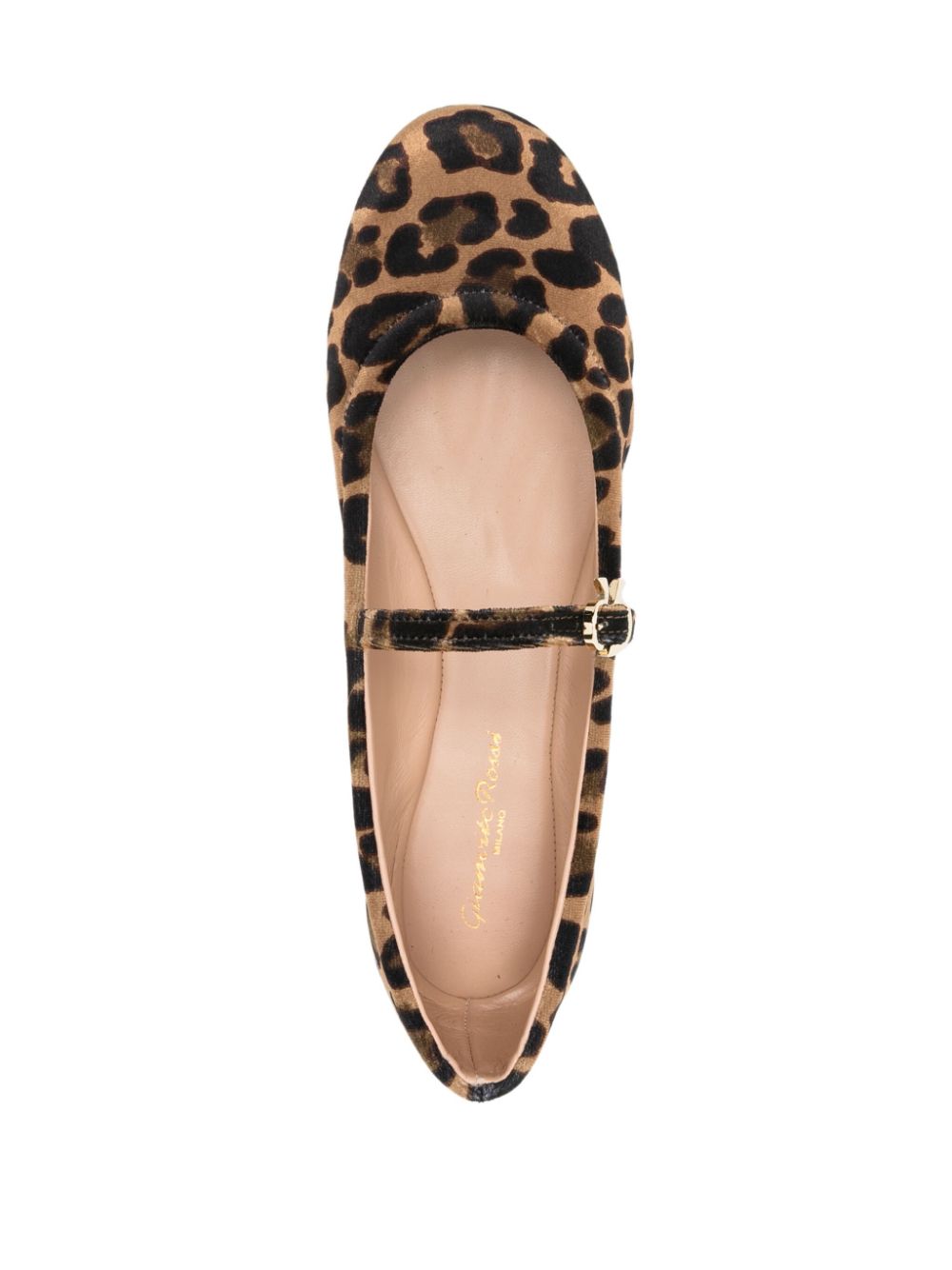 Gianvito Rossi Carla ballet flats Brown