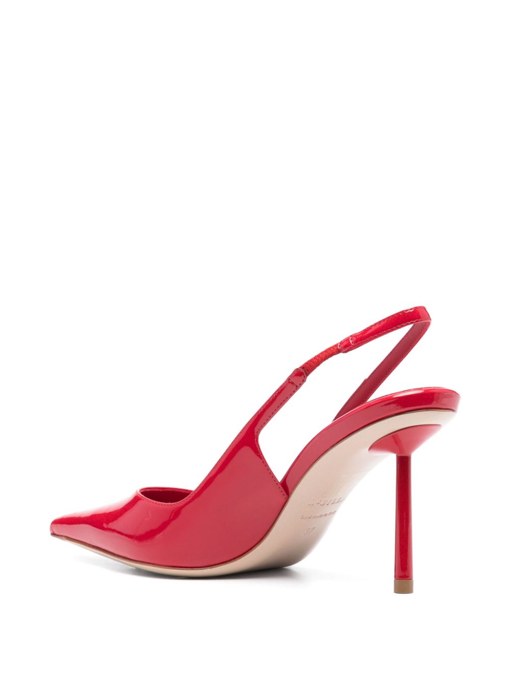 Le Silla 80 mm Bella slingback pumps Rood