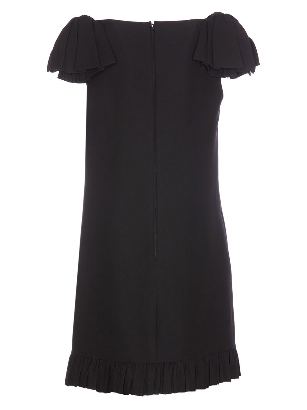 Valentino Garavani crepe dress - Zwart