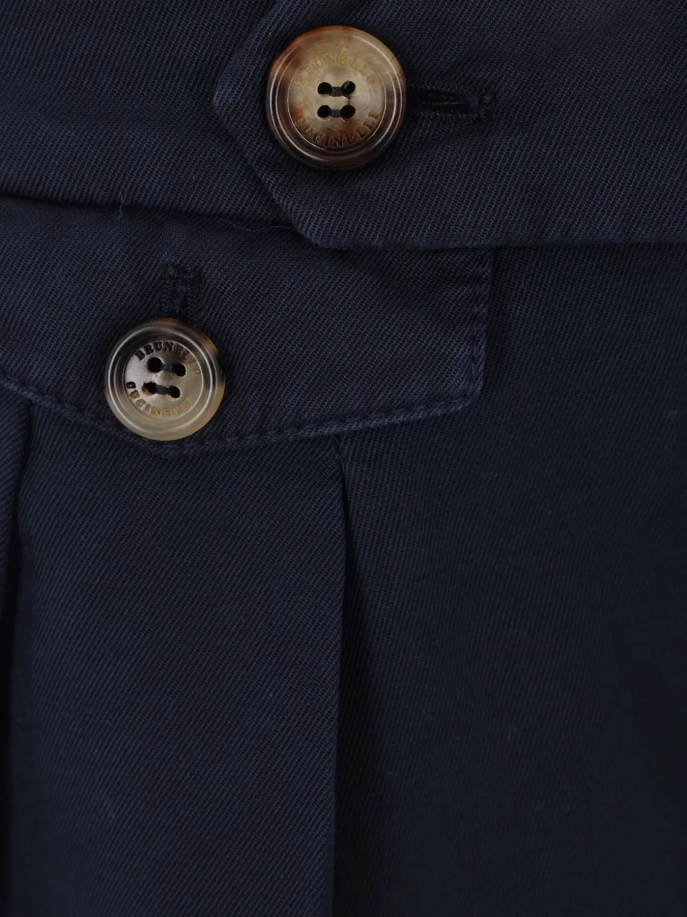 Brunello Cucinelli Plooibroek Blauw
