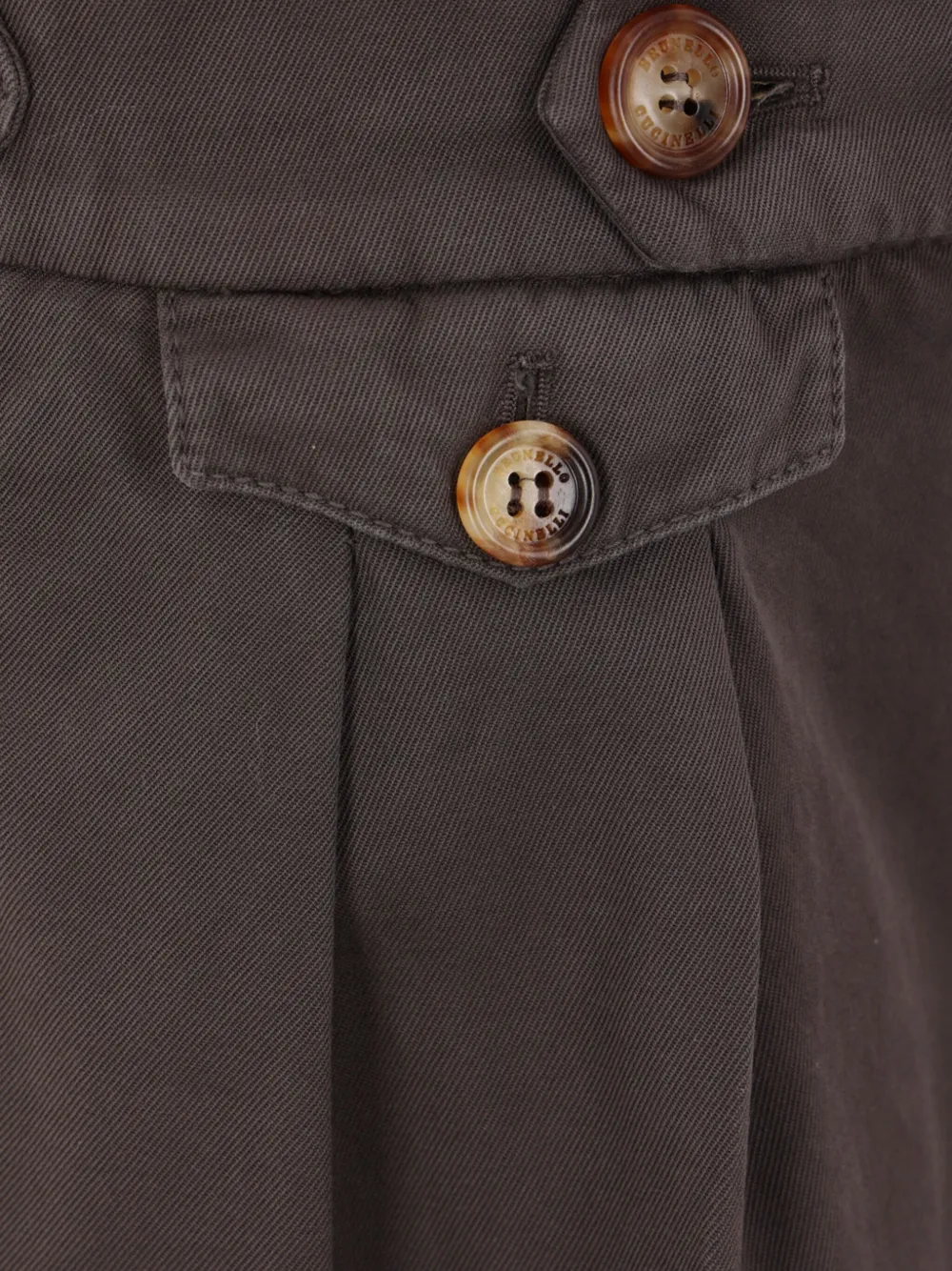 Brunello Cucinelli Plooibroek Bruin