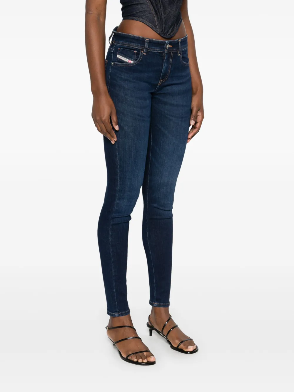 Diesel 2017 Slandy-09J12 jeans Blauw