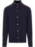 Brunello Cucinelli buttoned cardigan - Blue