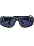 CHANEL Pre-Owned 2000s CC sunglasses - Black