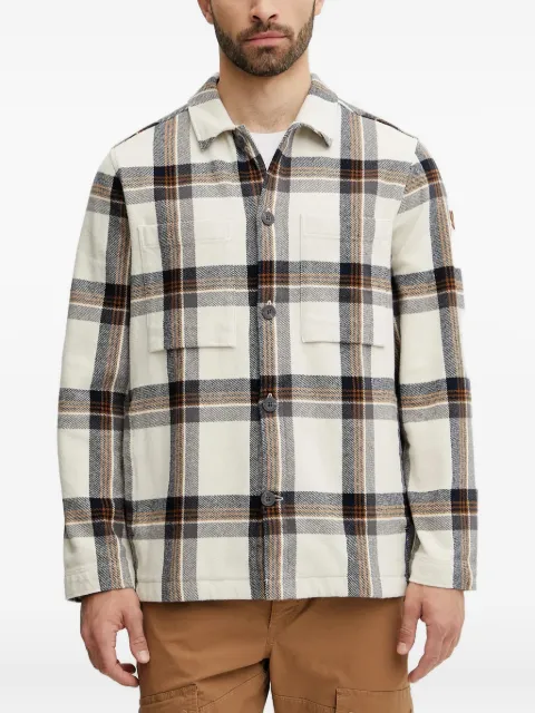 Fjällräven camisa con motivo de cuadros