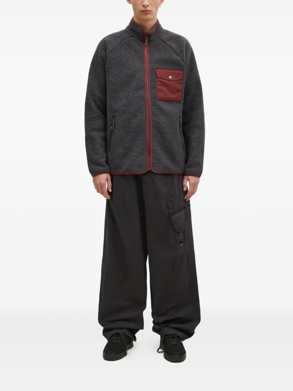 Fjällräven Sweater met rits - Grijs