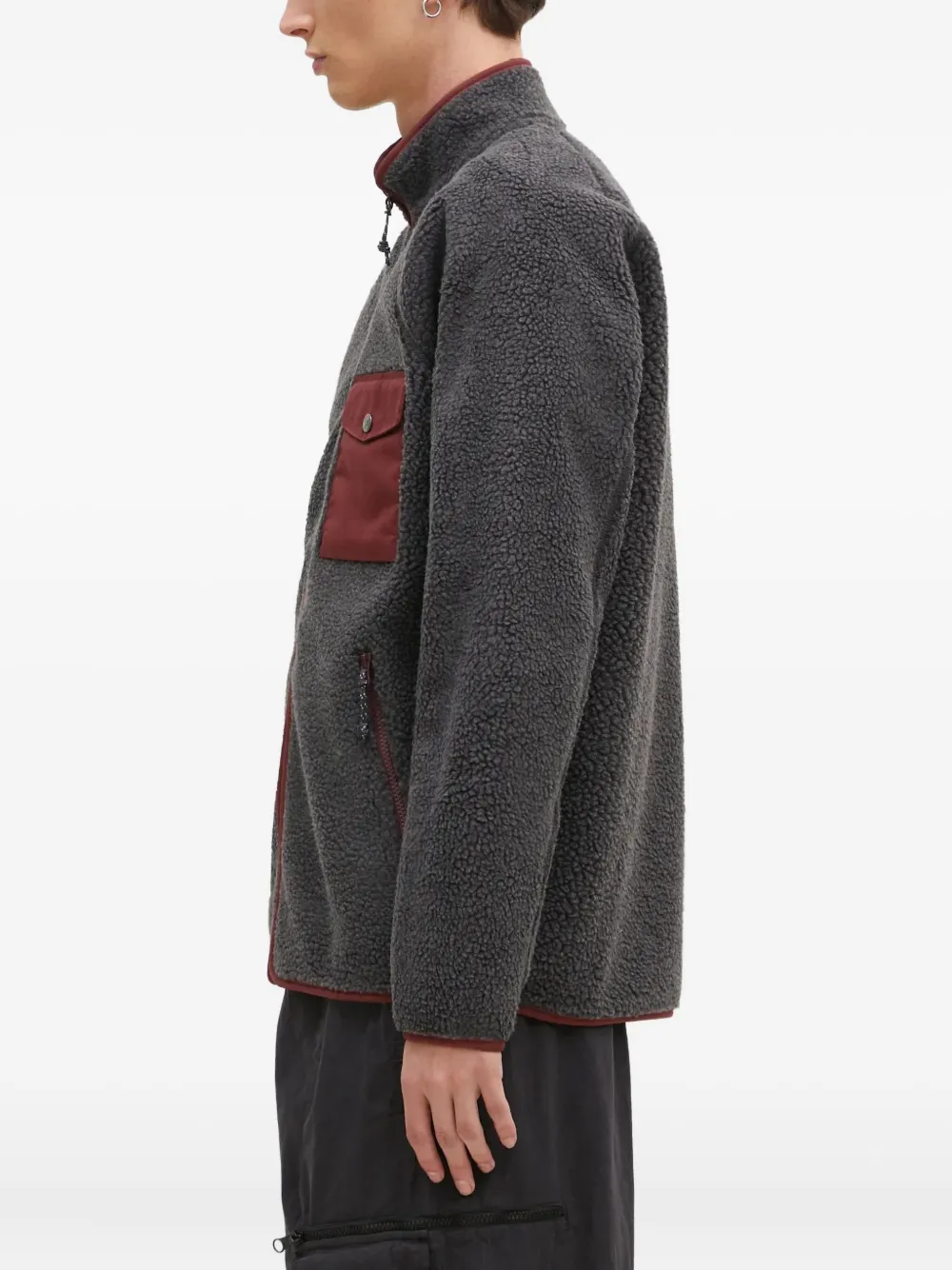  Fjällräven Zip-up Sweatshirt - Grey 