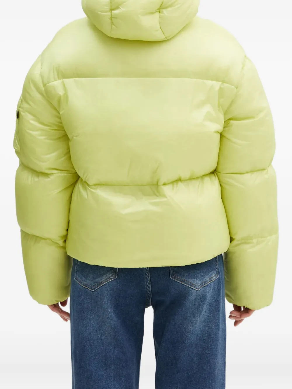  Alpha Industries Cloud Hooded Pocket Jacket - Green 