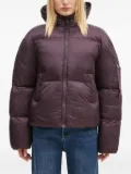 Alpha Industries Cloud hooded puffer jacket - Red