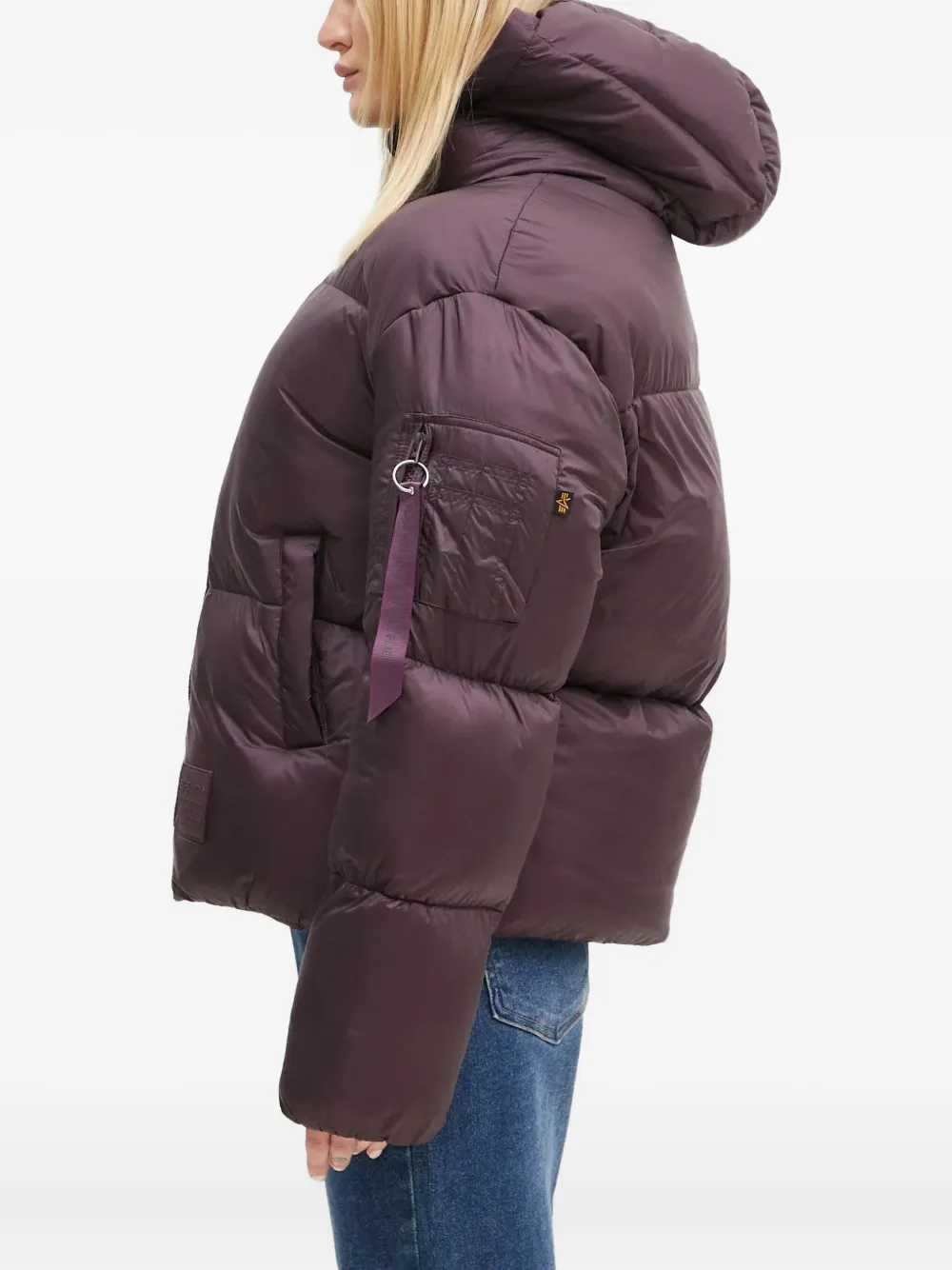 Alpha Industries Cloud hooded puffer jacket | Down Jackets | Image 2