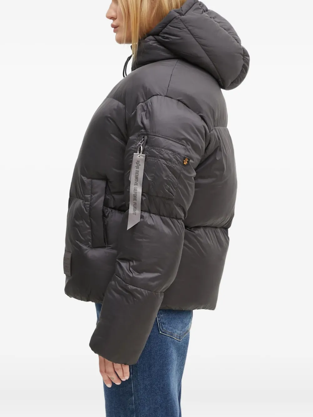 Alpha Industries Cloud hooded padded jacket | Down Jackets | Image 2
