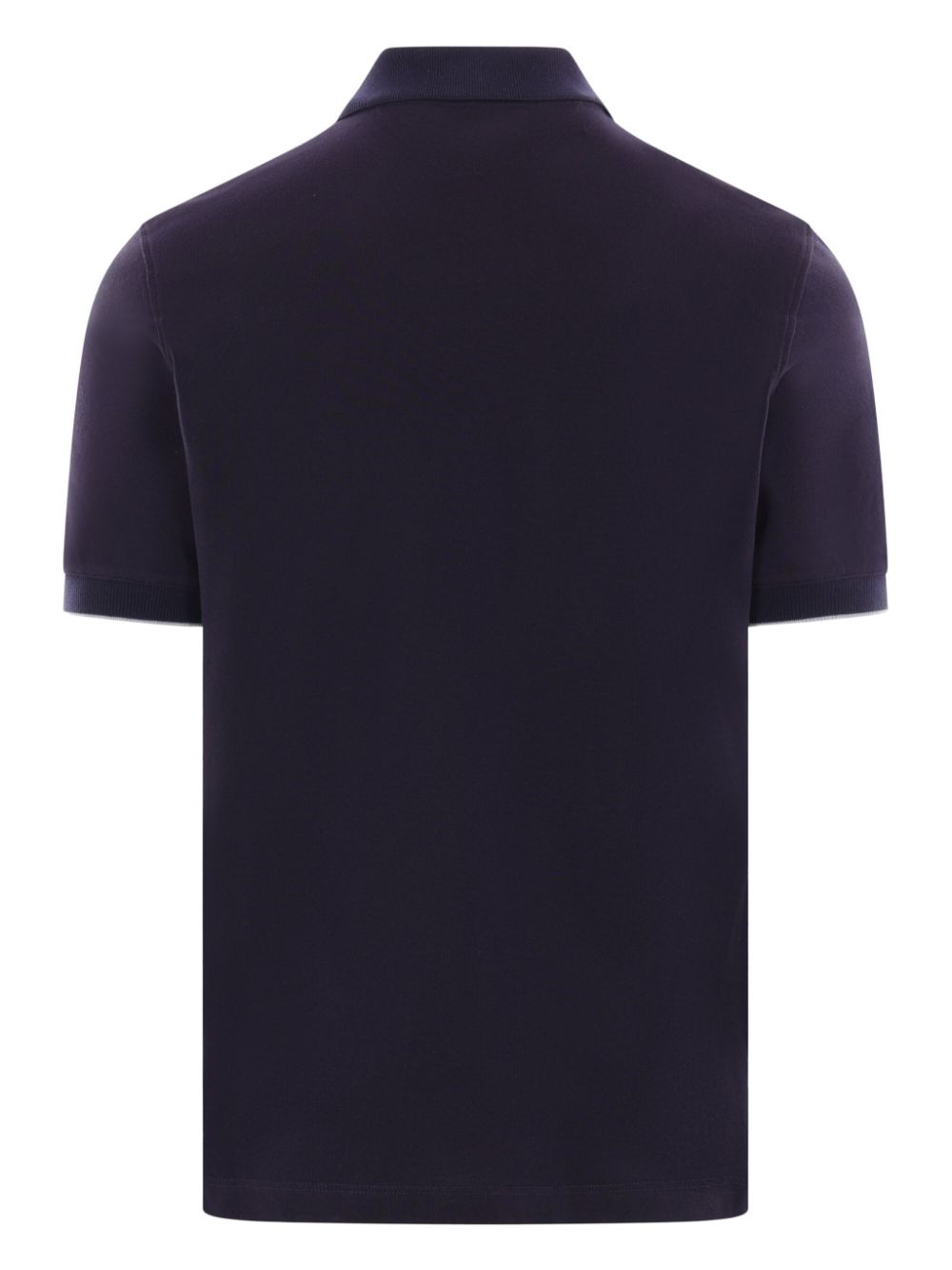 Brunello Cucinelli Poloshirt met logoprint - Blauw