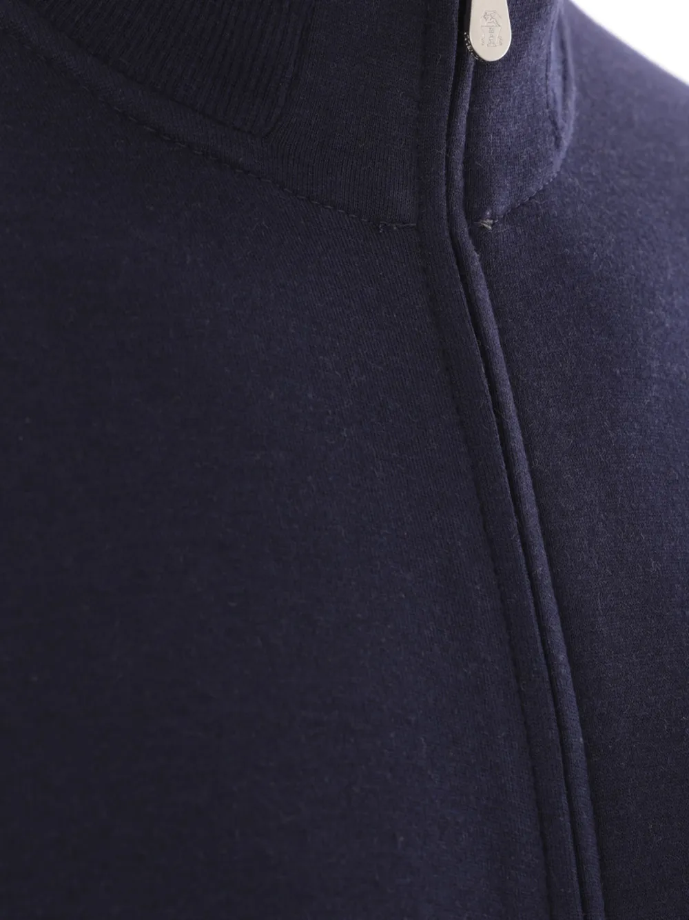 Brunello Cucinelli Sweater met rits Blauw