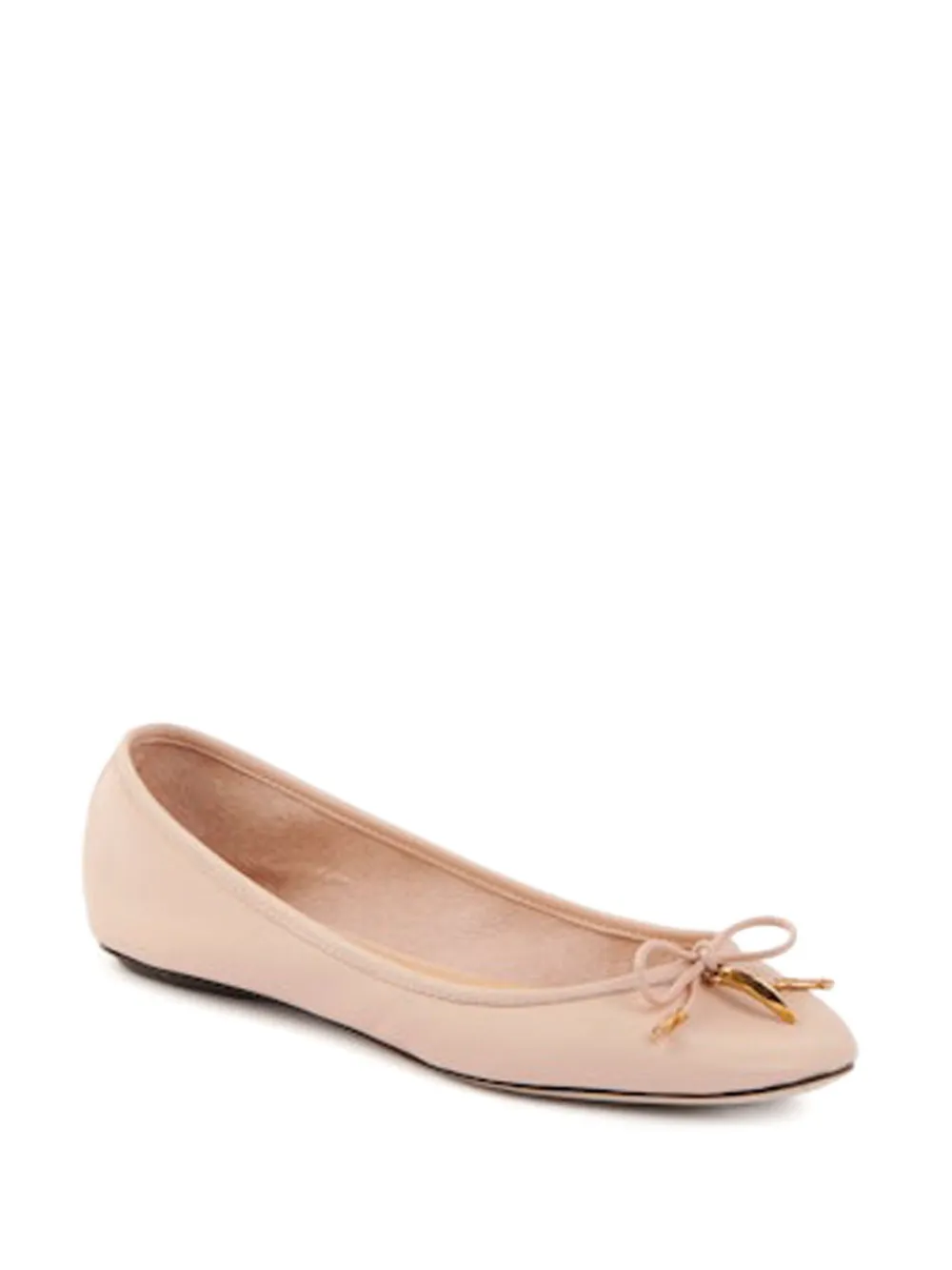 Chloé Iris Leather Ballerina Flats In Multi