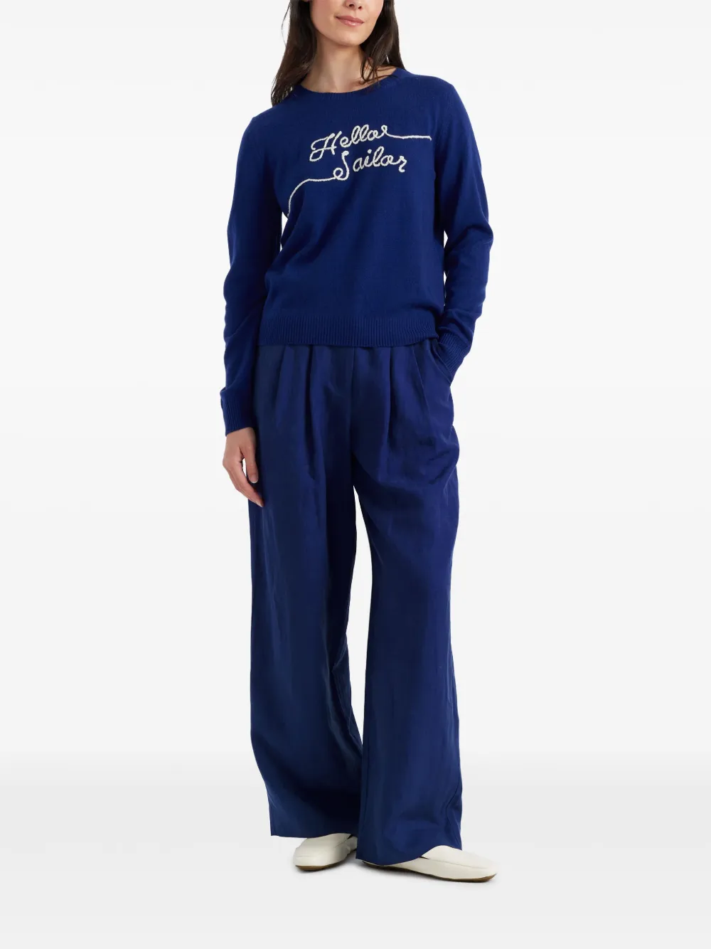 Chinti & Parker Hello Sailor trui - Blauw
