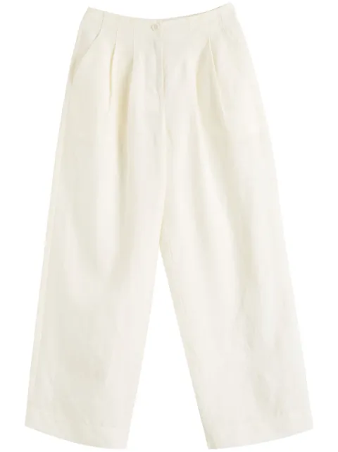 Chinti & Parker pleat-detail trousers