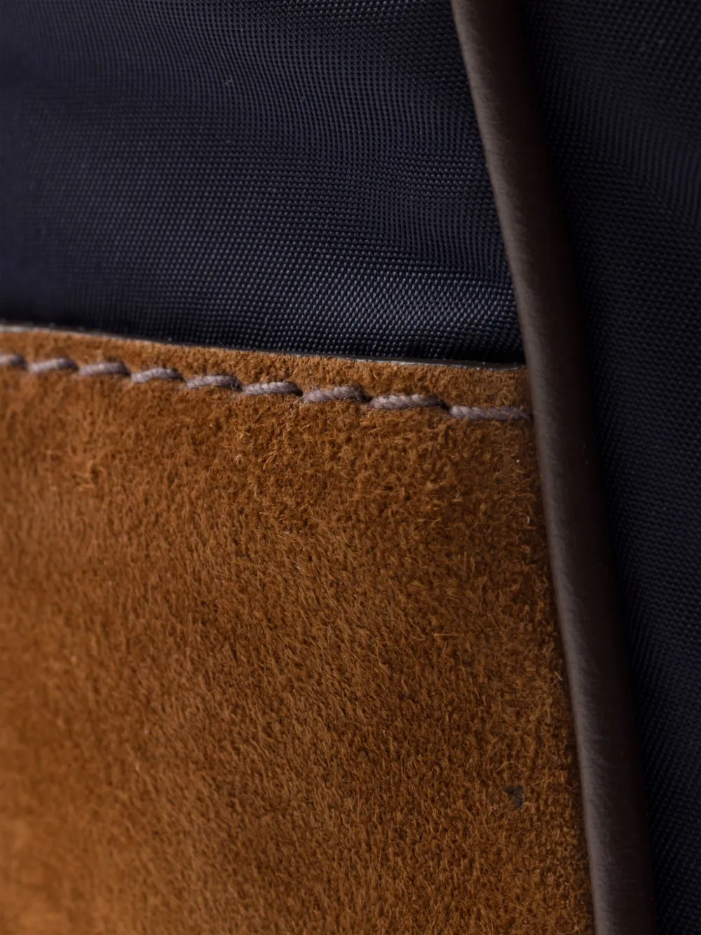 Prada Schoudertas met vlakken Blauw