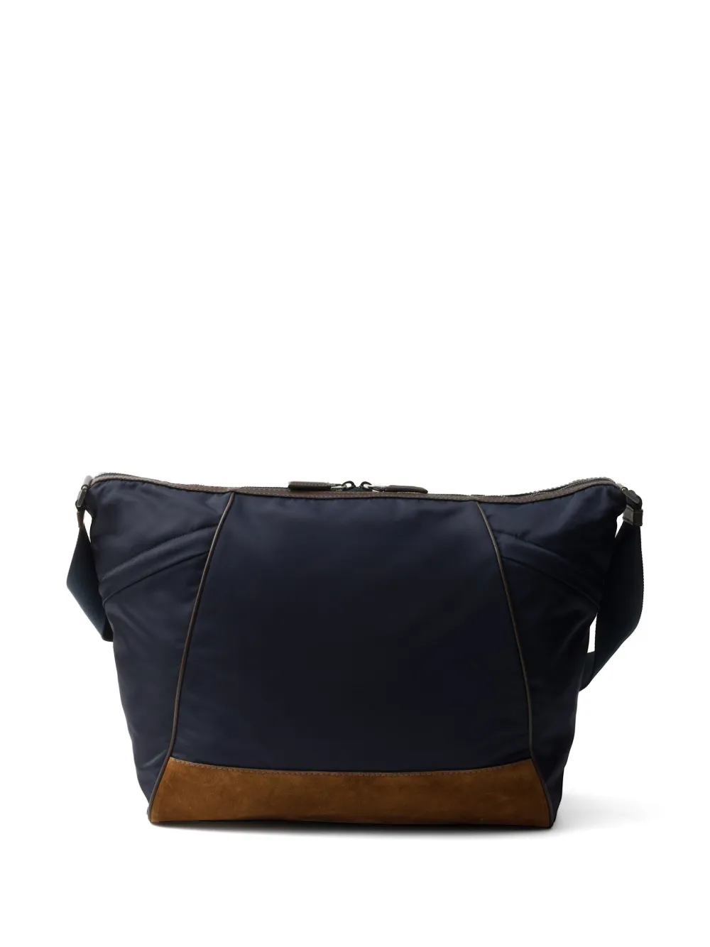 Prada Schoudertas met vlakken Blauw