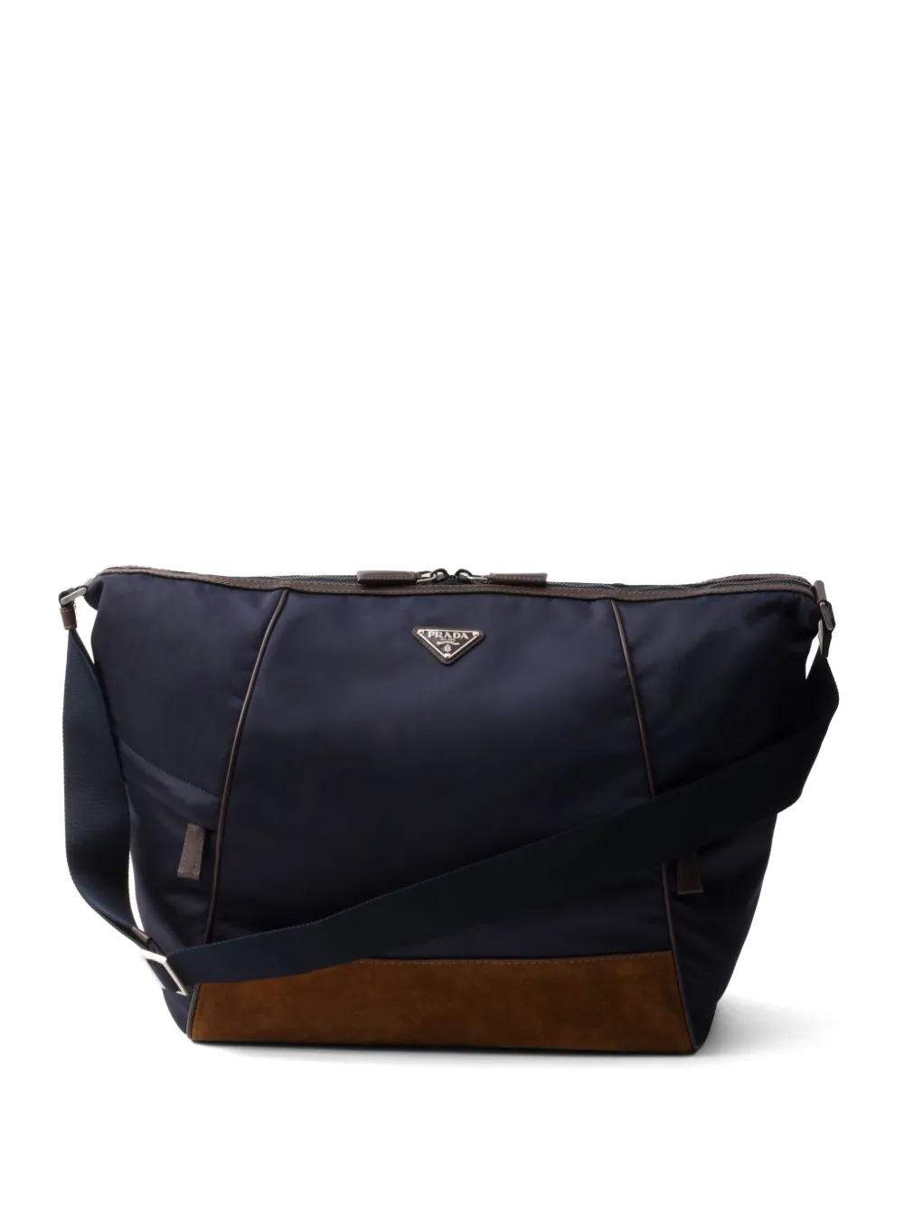 Prada panelled shoulder bag | Blue | Image 1
