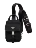 Prada Re-Nylon phone holder - Black