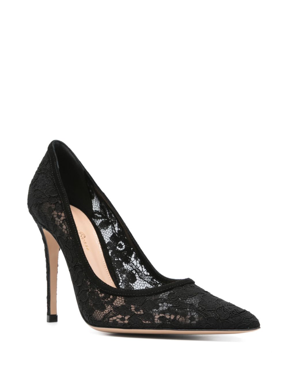 Gianvito Rossi 100mm Claudia pumps Black