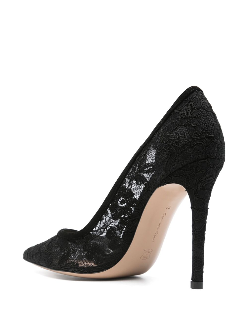 Gianvito Rossi 100mm Claudia pumps Black