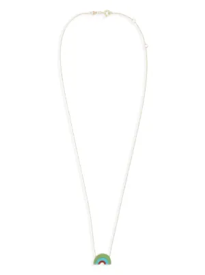 Aliita 9K Yellow Gold Daisy Pendant Necklace | Gold | FARFETCH RO