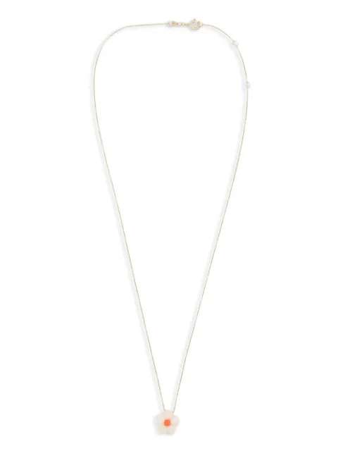 Aliita 9K yellow gold Daisy necklace