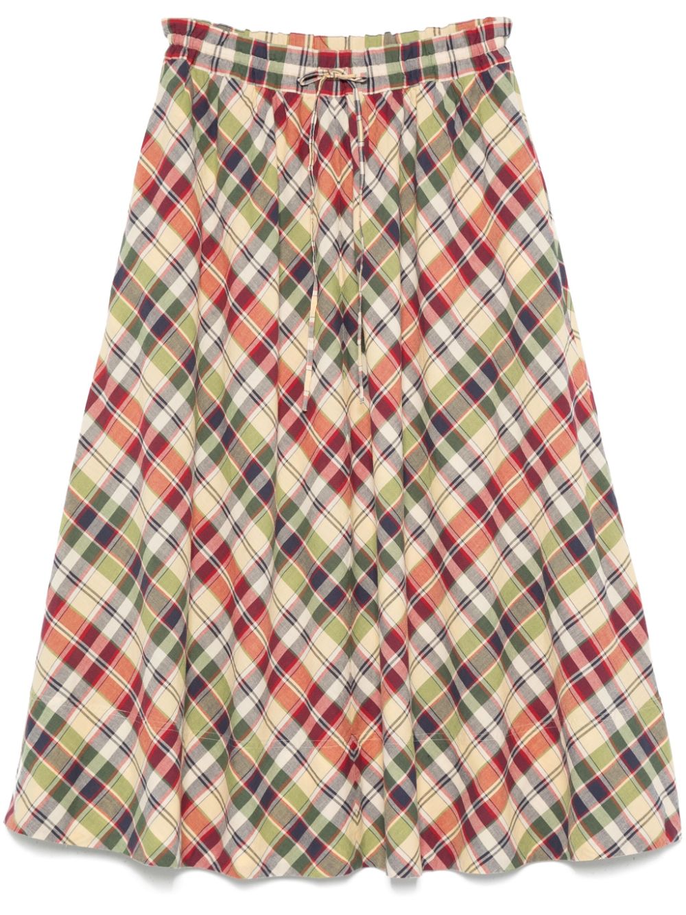 Polo Ralph Lauren plaid cotton skirt - Red