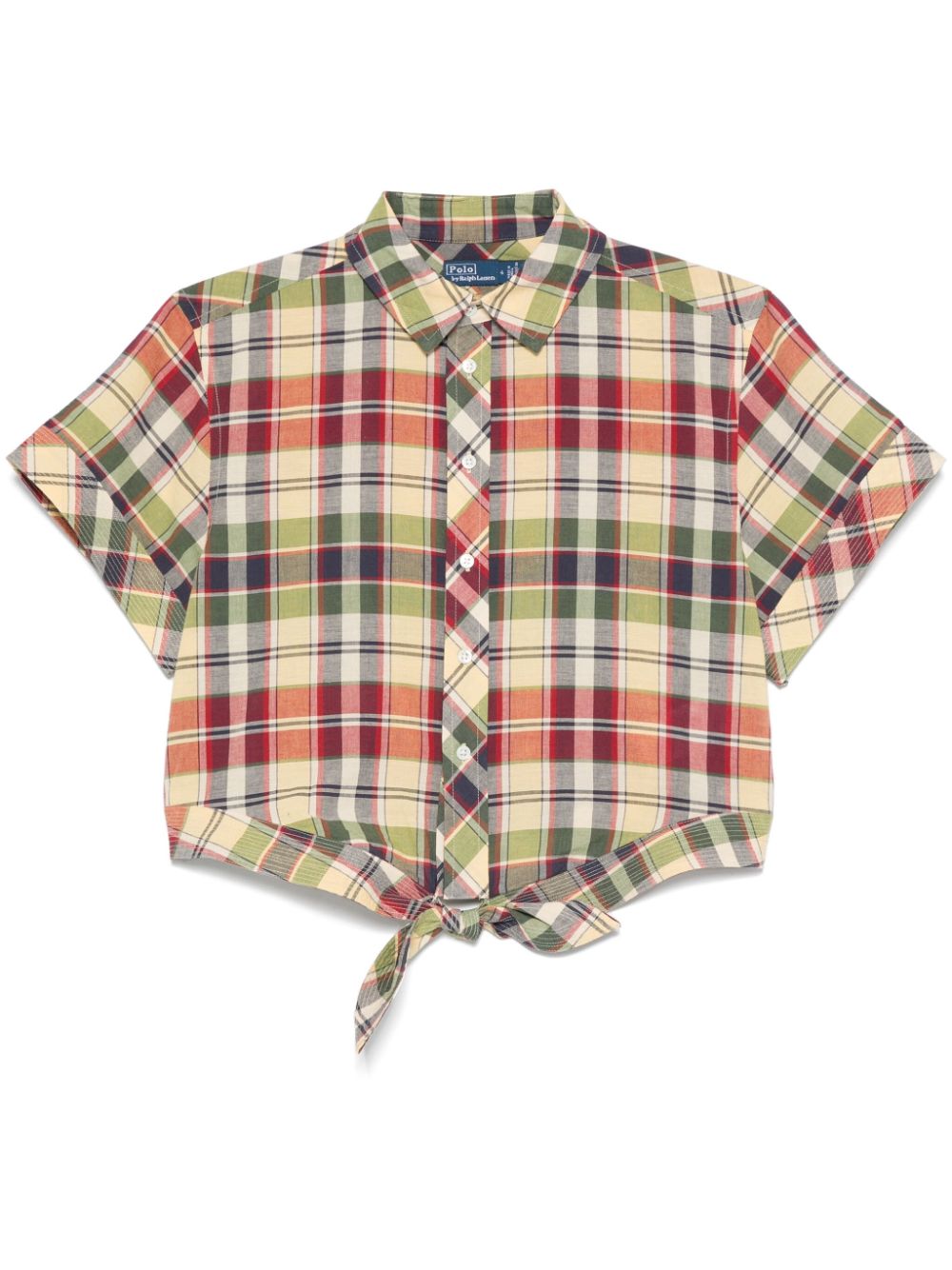 plaid-check shirt