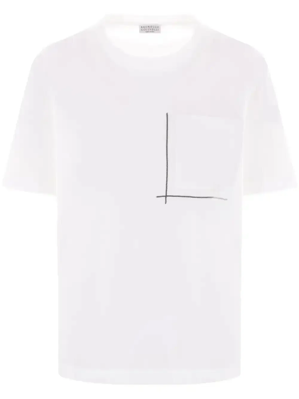 BRUNELLO CUCINELLI MONILI-EMBELLISHED T-SHIRT