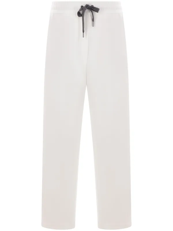 Brunello Cucinelli ストレートパンツ | ホワイト | FARFETCH JP