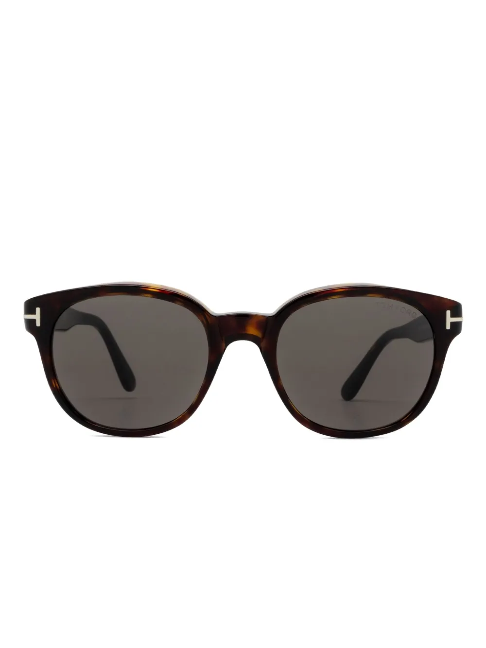 TOM FORD Eyewear Zonnebril met schildpadschild-design Bruin