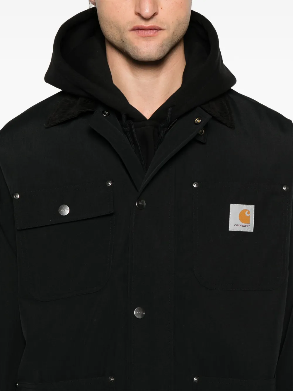 Carhartt WIP Clapton ジャケット | ブラック | FARFETCH JP Carhartt WIP Clapton ジャケット | ブラック | FARFETCH JP