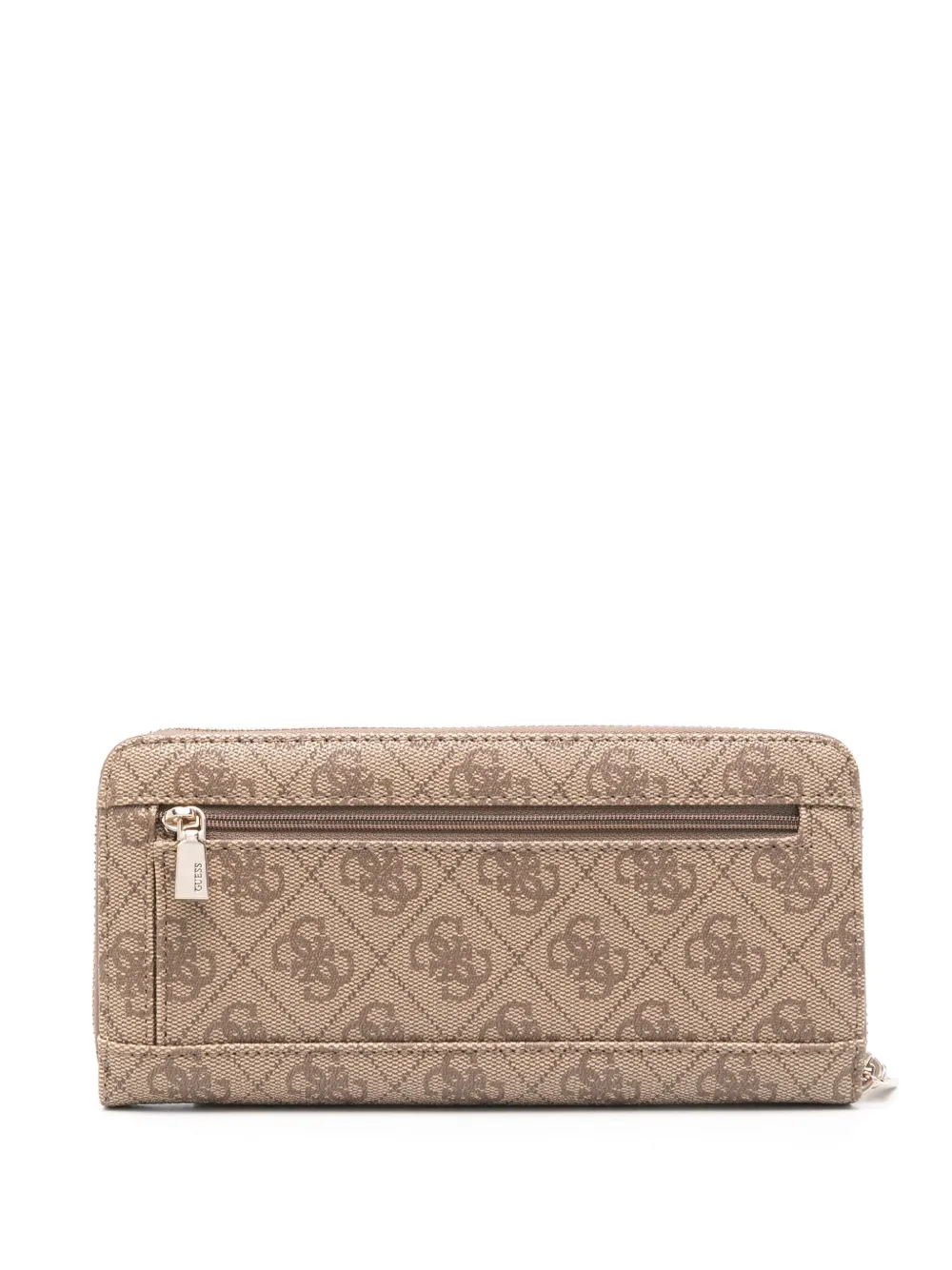 GUESS USA logo-plaque wallet - Neutrals