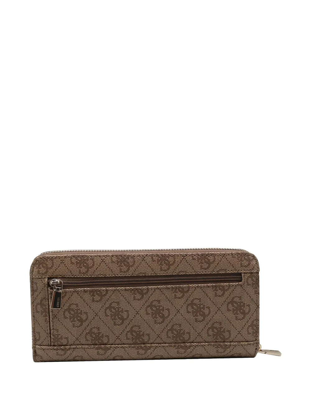GUESS USA Portemonnee met logoplakkaat - Beige