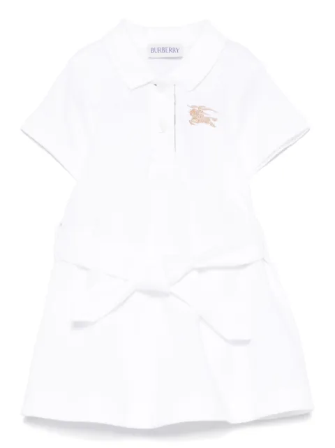 Burberry Kids logo-embroidered dress