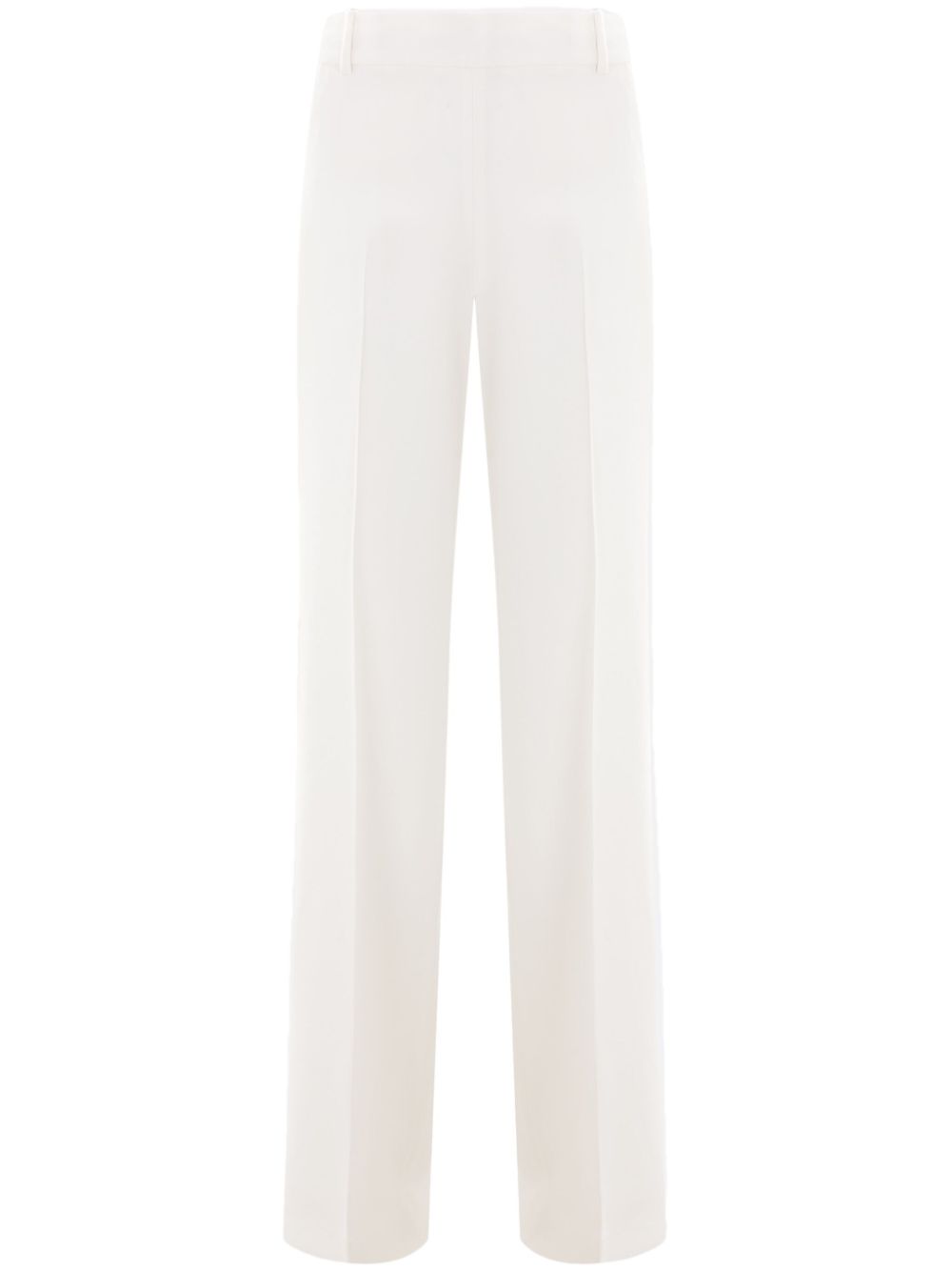 creased palazzo pants