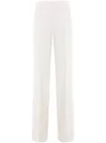 Ermanno Scervino creased palazzo pants - White