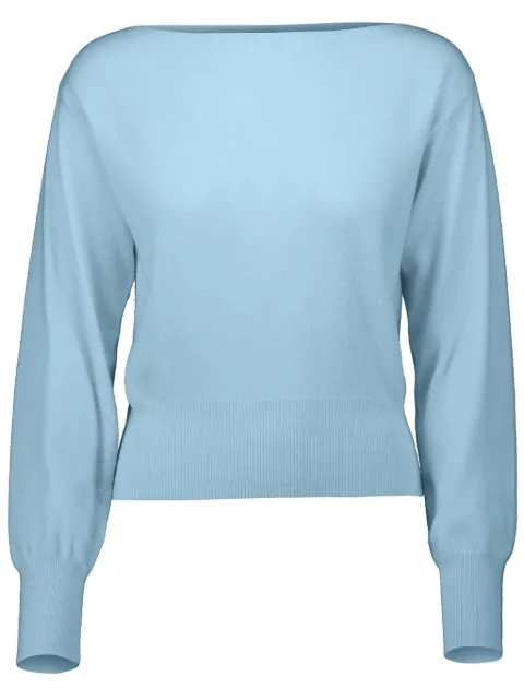 Allude suéter con cuello barco