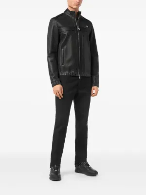 Brioniレザーブルゾン Brioni Leather Jacket | Black | FARFETCH