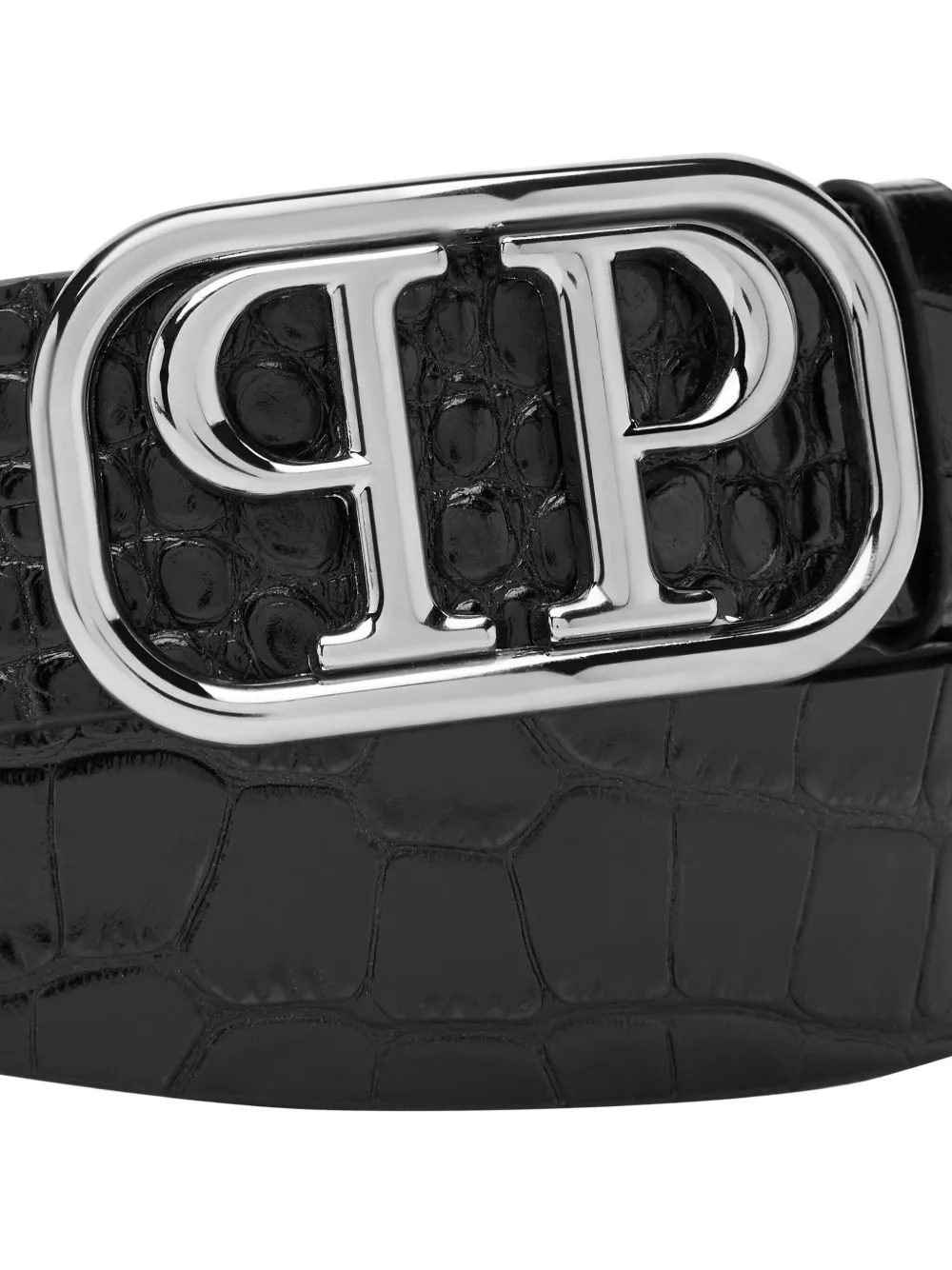 Philipp Plein Cintura Shiny Skull in pelle | Cinture | Image 3