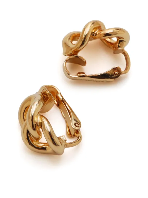 最適な価格 Christian Dior Pre-Owned 1990s チェーンリンク イヤリング アクセサリー