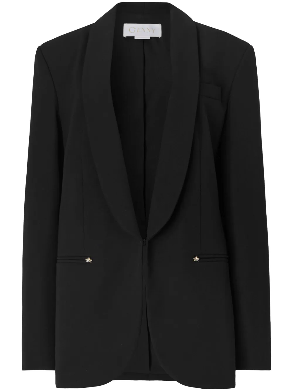 shawl lapels blazer