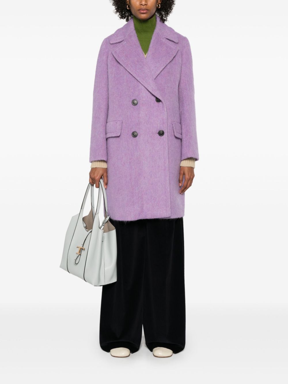 Weekend Max Mara Hello coat - Paars